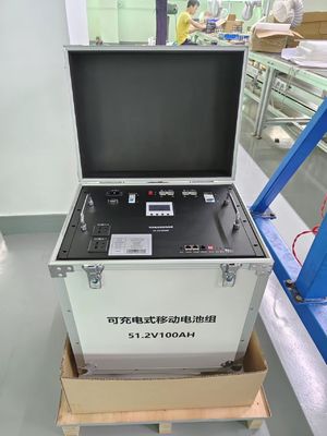 электростанция телекоммуникаций Lifepo4 батареи шкафа сервера 48V портативная