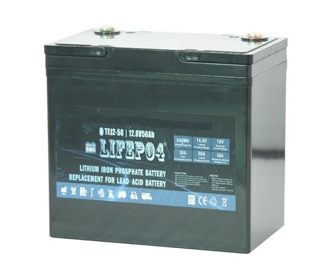 Батарея лития Lifepo4 силы ABS портативная резервная 12v 50ah