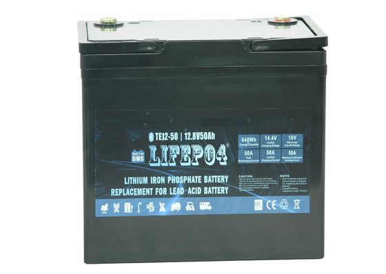 Батарея лития Lifepo4 силы ABS портативная резервная 12v 50ah