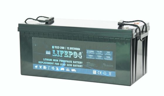 Батарея Lifepo4 ABS 12V 200AH портативная для резервной силы