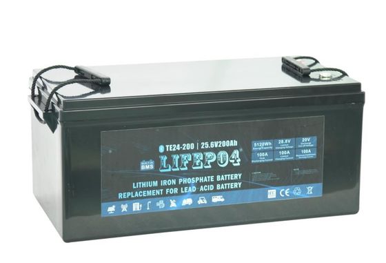 батарея фосфата Fe Li ABS батареи Lifepo4 24V 120AH портативная