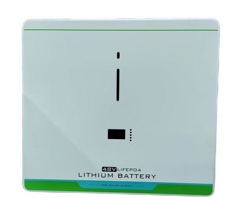 батарея систем батареи LiFePo4 48V 100AH отечественной установленная стеной