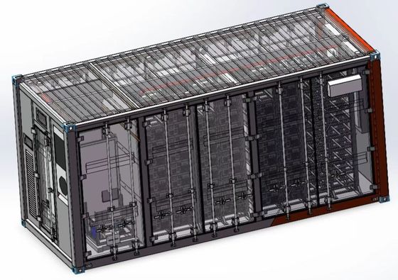 Накопление энергии ESS электрической системы 500kw Lifepo4 51.2v BESS