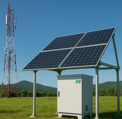 Батарея 48В LFPСистема электроснабжения телекоммуникаций обеспечивает 98% эффективности